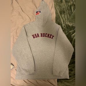 Vintage Nike USA hockey hoodie